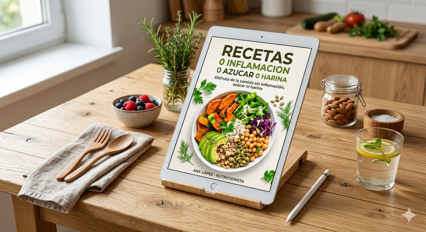 Recetas 0 INFLAMACION 0 AZUCAR 0 HARINAS